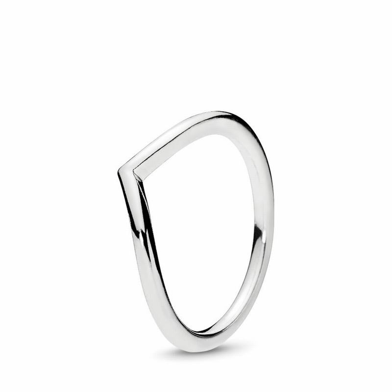 Anillos Apilables Pandora Polished Wishbone Argint (gd9yNzBV)